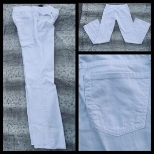 White FOSSIL Flare Jeans new condition.